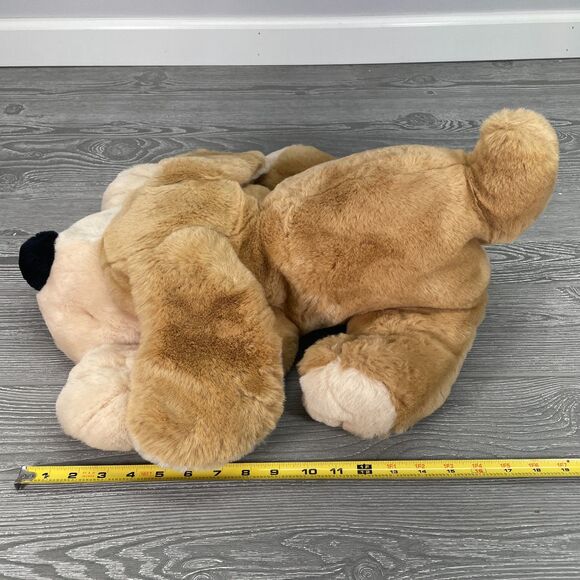 Vintage FAO Schwarz Patrick the Puppy Brown Hound Dog 20in Plush Stuffed Animal - Picture 11 of 11